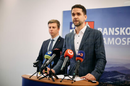 Zľava Matúš Hollý a Ondrej Lunter