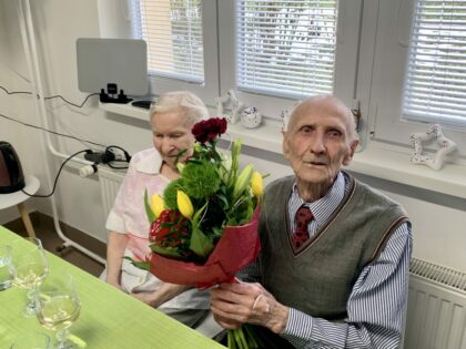 Ján Pecník s pani Zdenkou