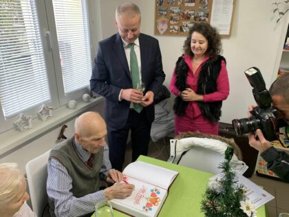 Zľava Ján Pecník, Ján Nosko a Ivana Kružliaková