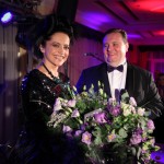 Lucie Bila s riaditelom kupelov Brusno Stefanom Hrckom