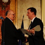 Cena ministra kultúry SR pre Mariána Vacha.