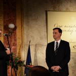 Cena ministra kultúry SR pre Mariána Vacha.