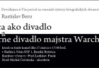 pozvanka na vystavu ulica ako divadlo