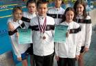 mladší žiaci UMB zľava Petrigač, Poliačik, Siklenka, Matušov, Mojžišová, Kortánová