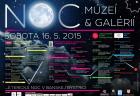 Plagát na NOC MÚZEÍ A GALÉRIÍ 2015