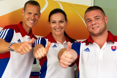 SR šport atletika MS Peking odlet TK BAX
