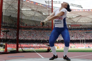 Čína Peking SR atletika MS kladivo ženy kvalifikácia