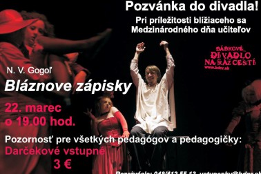 Pozvanka ucitelia Blaznove zapisky