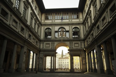 florencia a galleria uffizi
