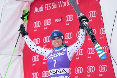 SR Jasná lyžovanie SP slalom ženy BBX