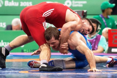 Azerbajdžan EH15 Slovensko zápasenie GR 66kg Lévai