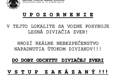 upozornenie