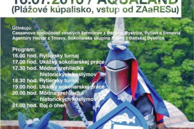 plagat rytiersky turnaj