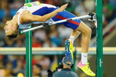 Brazília OH2016 Rio SR Atletika výška kvalifikácia Bubeník stop