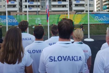 Brazília SR OH2016 Dedina Vlajka Vztýčenie