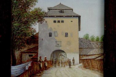 Andrej Stollmann - Hronská brána z vnútornej strany, 1929