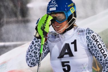 SR Lyžovanie SP slalom nočný ženy 2.kolo Velez-Zuzulová piata