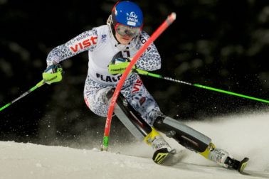 Rakúsko Alpské lyžovanie Slalom Nočný Flachau