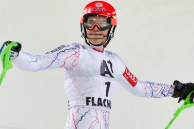 Rakúsko Alpské lyžovanie Slalom Nočný Flachau