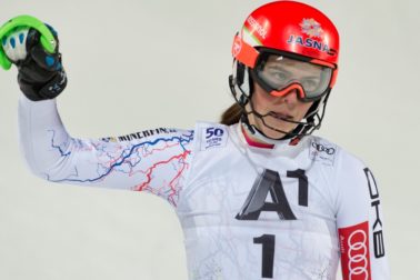 Rakúsko Alpské lyžovanie Slalom Nočný Flachau