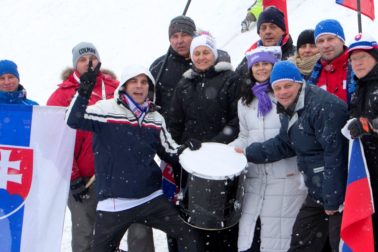 Slovinsko Maribor lyžovanie SP slalom ženy atmosféra