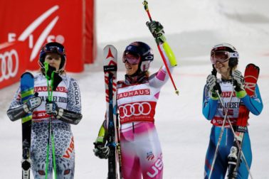 Švédsko SR slalom paralelný SP ženy