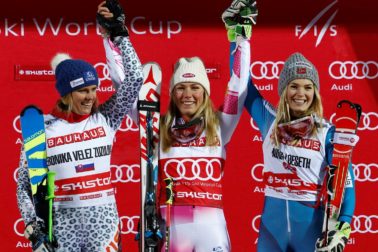Švédsko SR slalom paralelný SP ženy