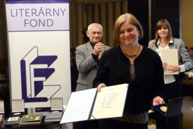 SR Literárny fond ceny 2014 odovzdávanie BAX