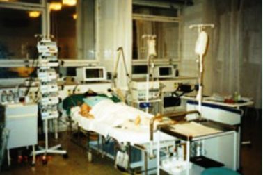 Transplantovaná pacientka v roku 1997