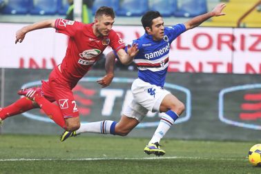 Taliansko Futbal liga Sampdoria Catania Gyömbér