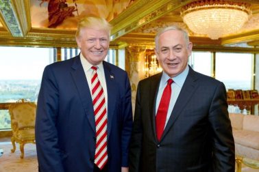 trump a netanjahu