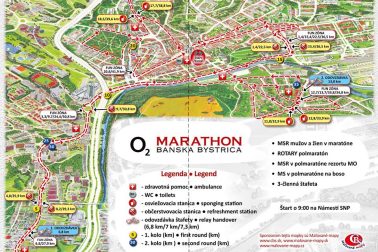 trasa banskobystrickeho maratonu