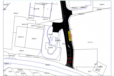 Tatranská - návrh parkovacích miest šikmé-2