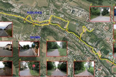 cyklotrasa hustak - podlavice