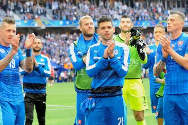 Francúzsko futbal ME16 Nemecko Slovensko osemfinále