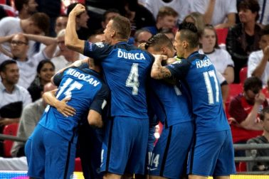 Anglicko Londýn SR MS futbal kval. F Slovensko