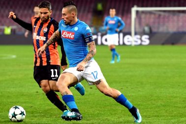 Taliansko SR futbal LM 5. kolo F-sk Neapol Doneck