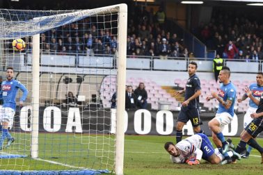 Taliansko Futbal 18. kolo SSC Neapol Sampdoria