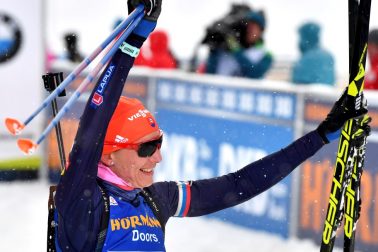 Rakúsko SR Biatlon SP 2.kolo stíhacie Kuzminová