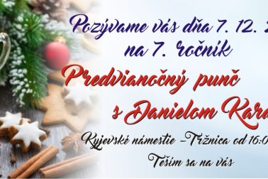 plagát Karasov punč 2017