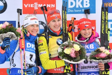 Nemecko Biatlon Ženy Oberhof Šprint