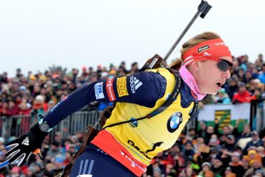 Nemecko Biatlon Ženy Oberhof stíhacie