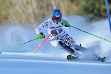 Rakúsko Alpské Lyžovanie SP Slalom Lienz 1. kolo
