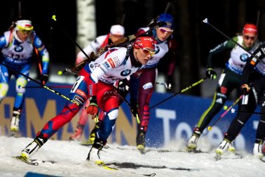 Švédsko SR Biatlon SP 1.kolo mix