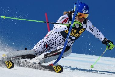 Švajčiarsko Lyžovanie SP finále slalom