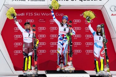 Švajčiarsko slalom ženy SP 2. kolo