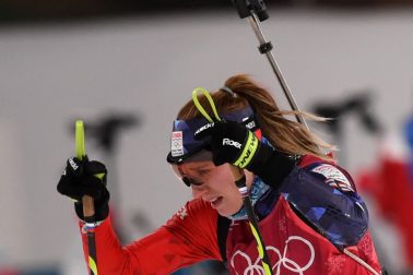 Kórea Pjongčang ZOH2018 Biatlon Miešaná štafeta