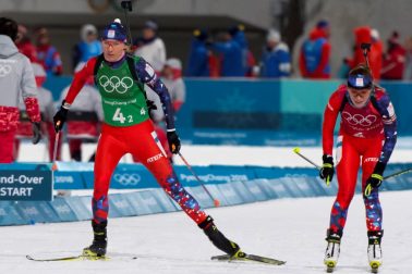 Kórea Pjongčang ZOH2018 Biatlon Miešaná štafeta