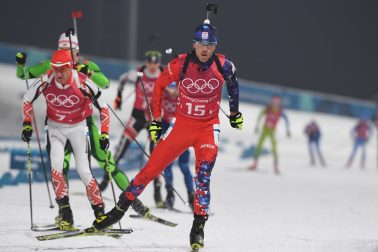 Kórea Pjongčang ZOH2018 Biatlon Muži Štafeta