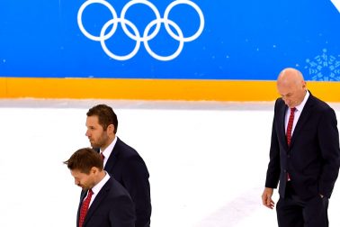 Kórea Pjongčang ZOH2018 hokej kval. 1/4 USA Slovensko